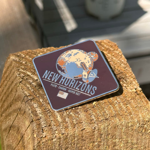 New Horizons Enameled Pin from the Historic Spacecraft Series