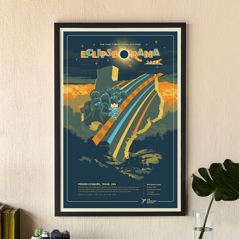 Eclipse-O-Rama! Print (Texas Version)