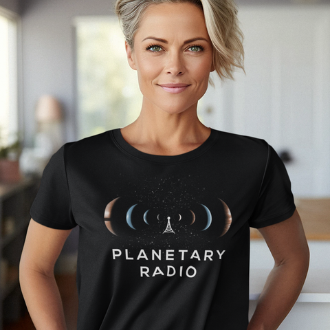 Planetary Radio Tee for Women