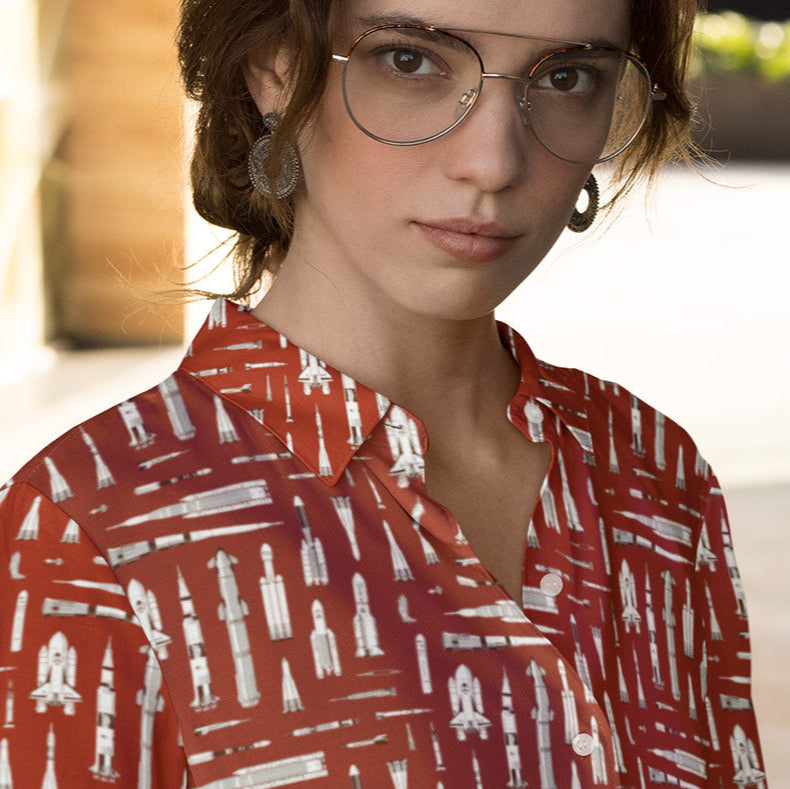 History of Rockets Button-Up Shirts-4