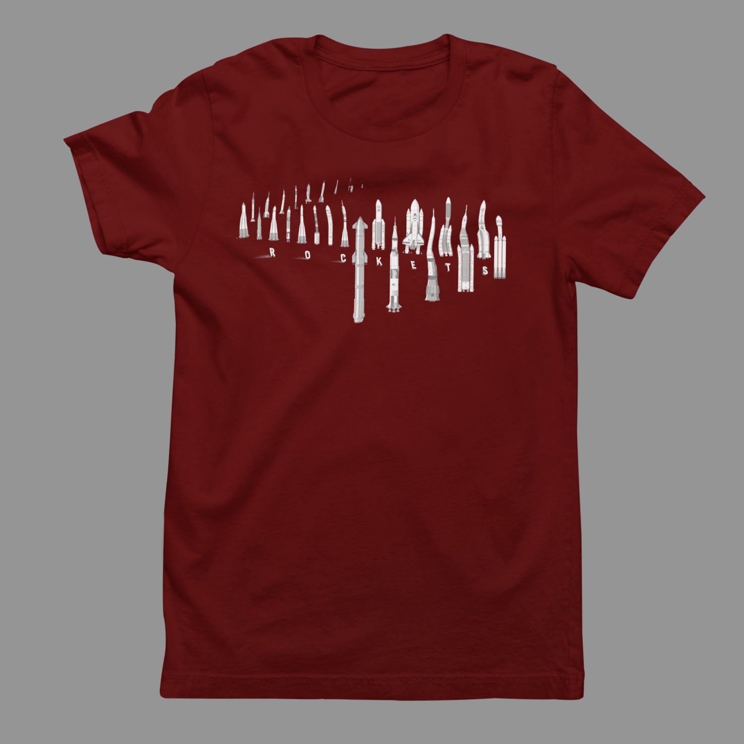 History of Rockets Unisex T-shirt-3