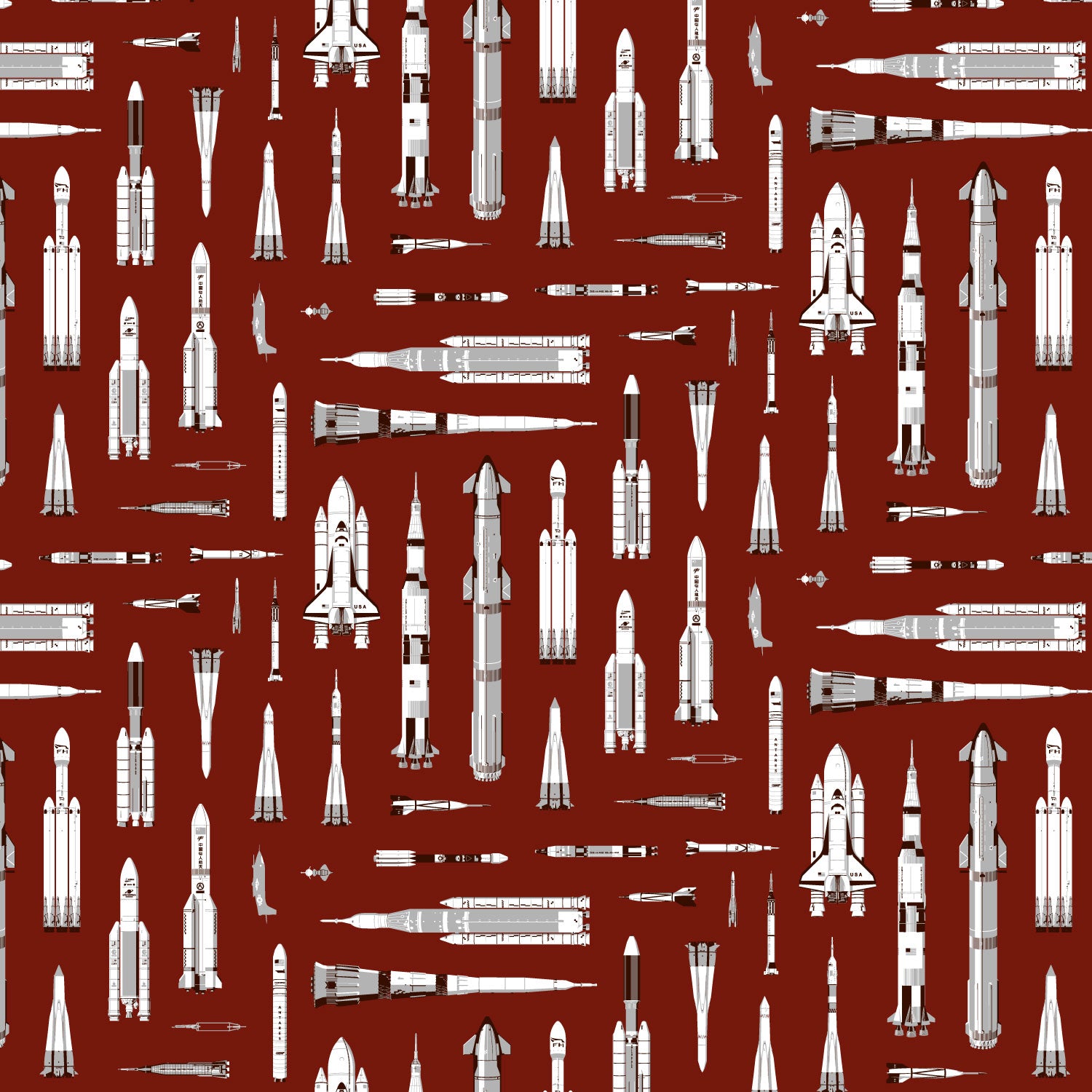 History of Rockets Button-Up Shirts-5