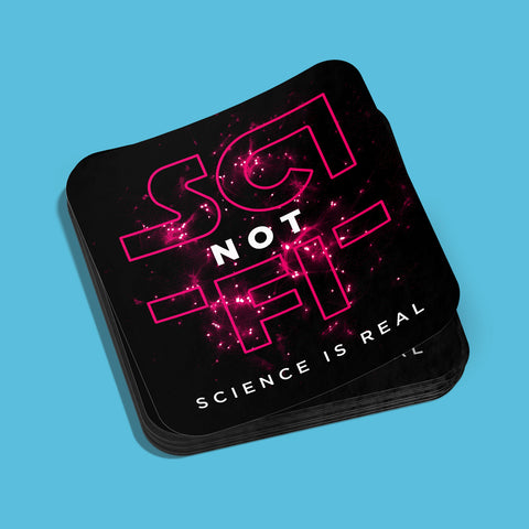 Sci Not Fi Sticker