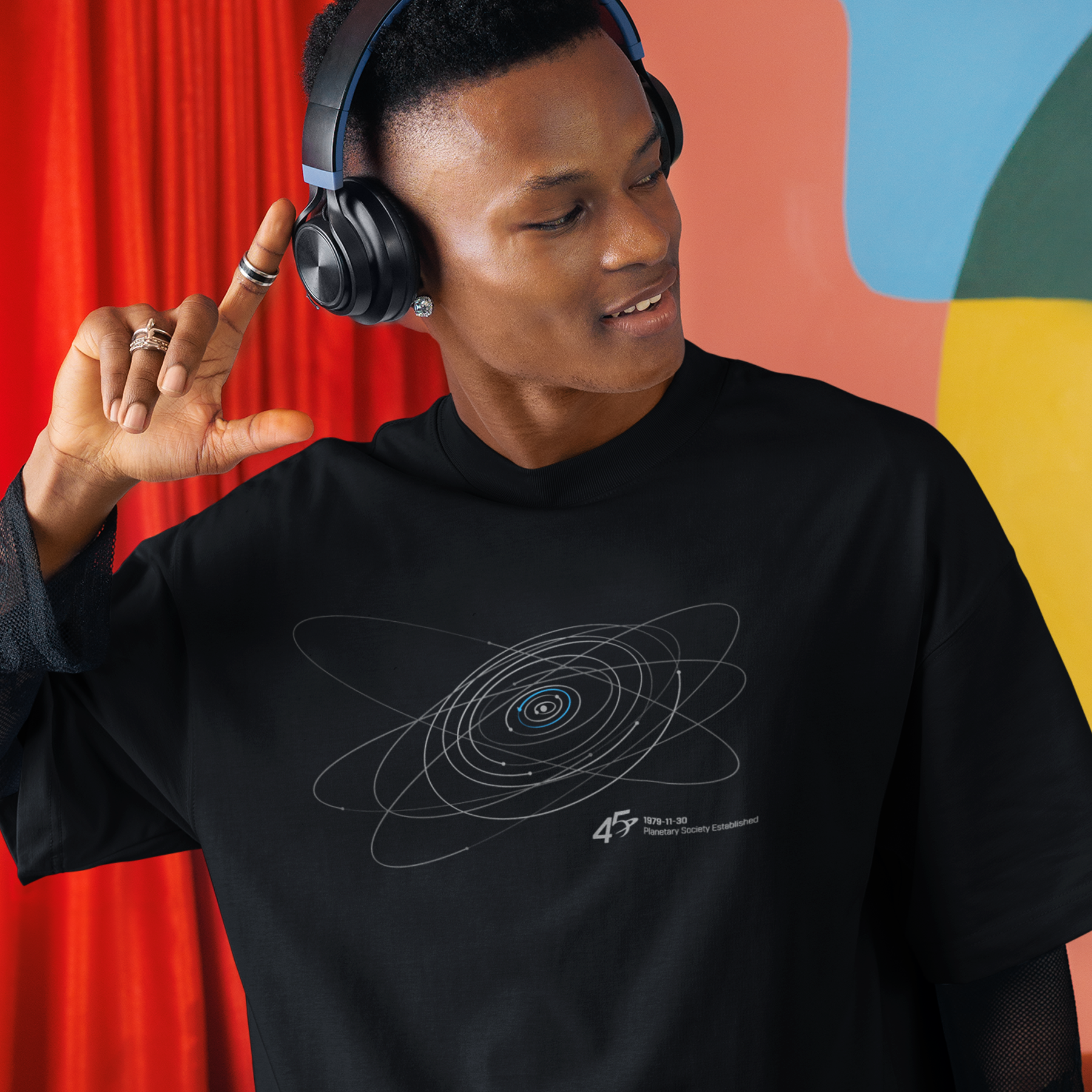 The Planetary Society’s 45th Anniversary Unisex-4