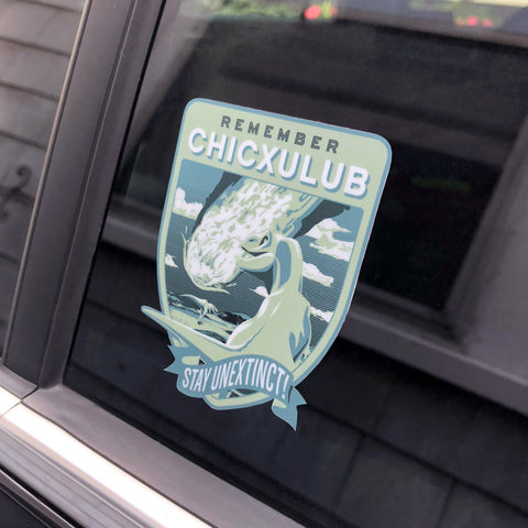 Remember Chicxulub Sticker – chopshopstore