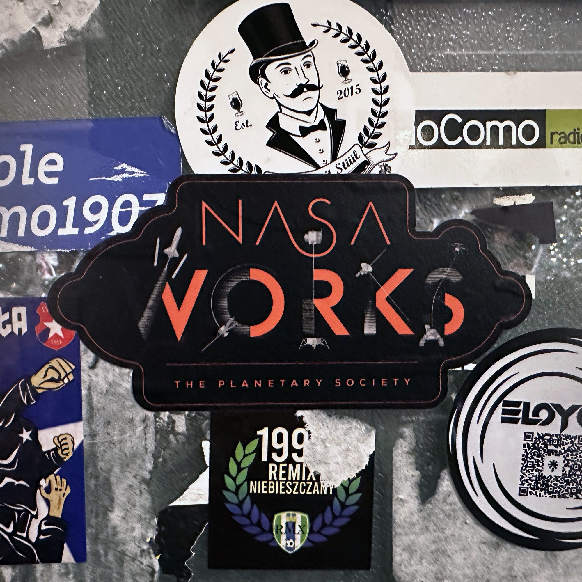 NASA Works Sticker