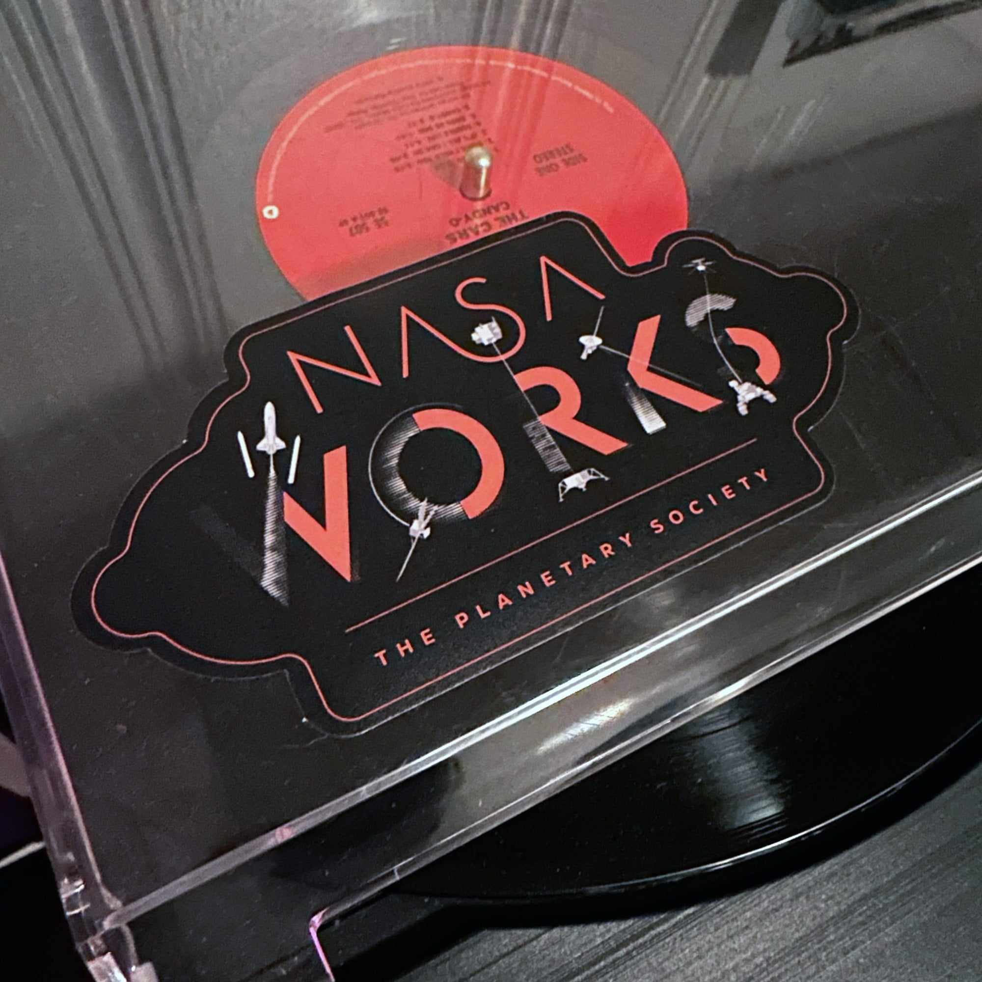 NASA Works Sticker