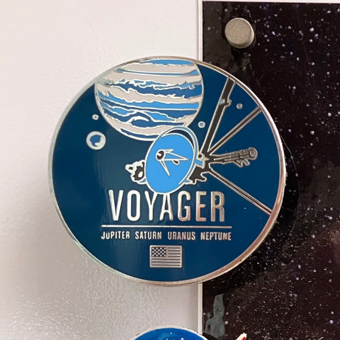 Full Set of Historic Robotic Space Probe Enameled Pins