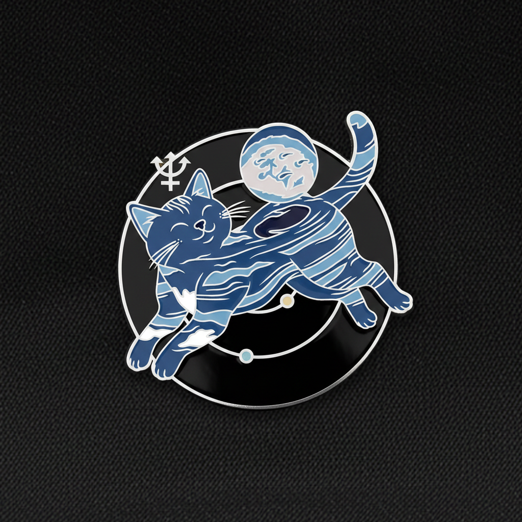 Cat Planet Neptune from the Felis Celestis Series-2