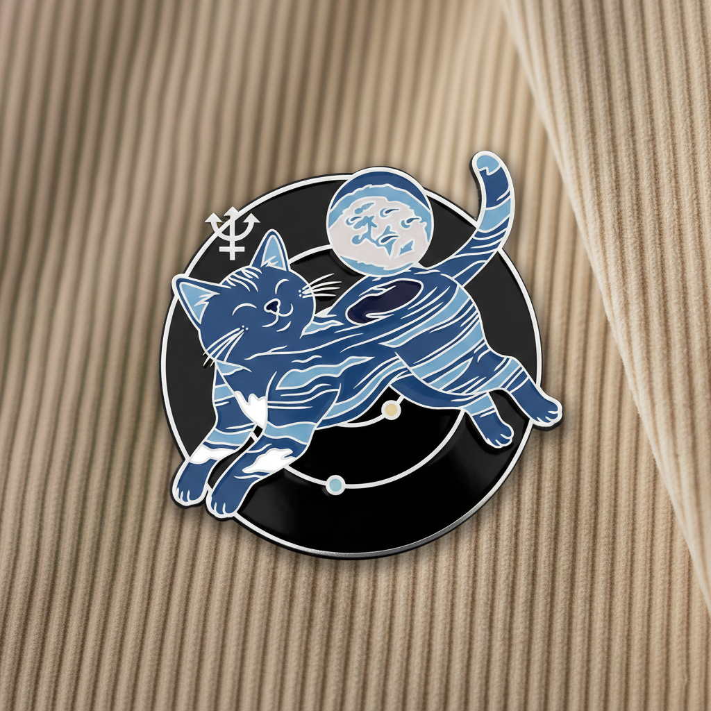 Cat Planet Neptune from the Felis Celestis Series-1