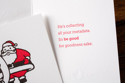 Santa NSA Card