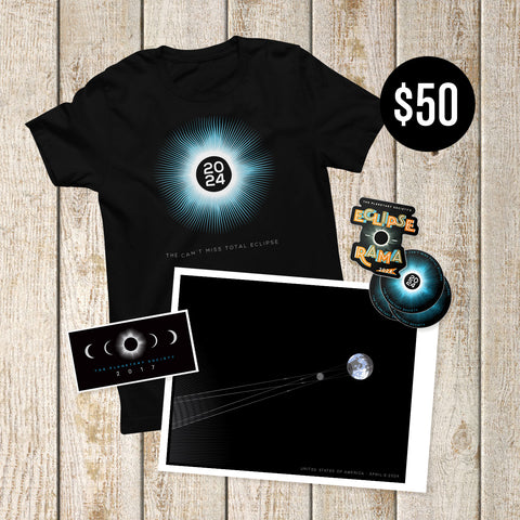 Gift Set: The Great North American Eclipse Commemorative