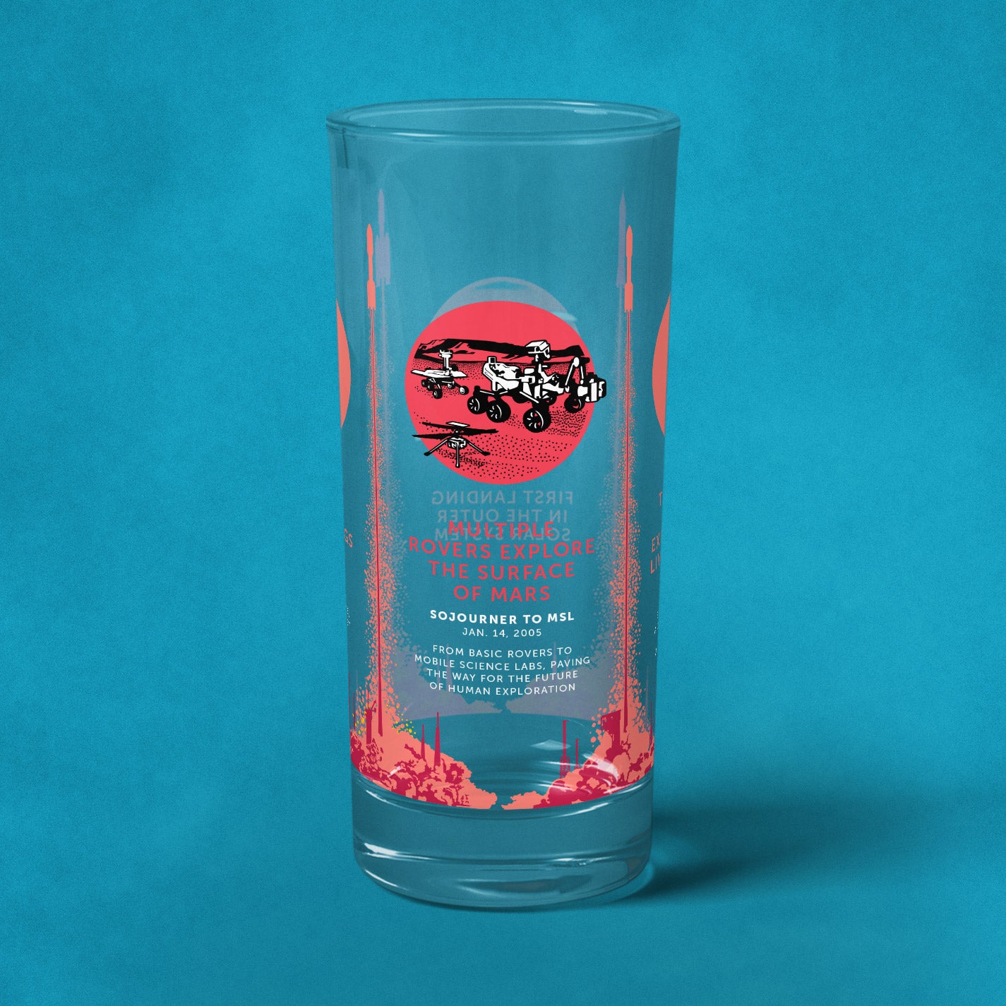 Space Milestone Glasses (Moon, Mars, and the Outer Planets)-8