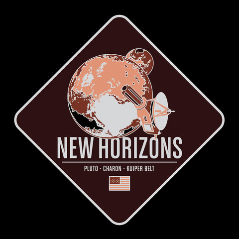 New Horizons Enameled Pin from the Historic Spacecraft Series