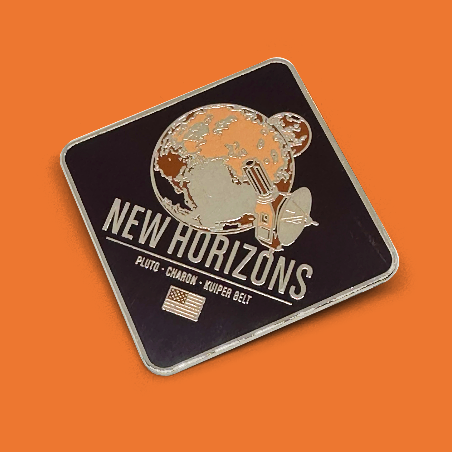 New Horizons Enameled Pin from the Historic Spacecraft Series