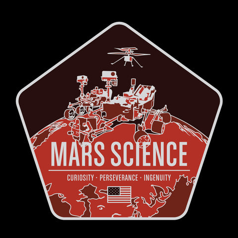 Mars Science Enameled Pin from the Historic Spacecraft Series (pre-order)