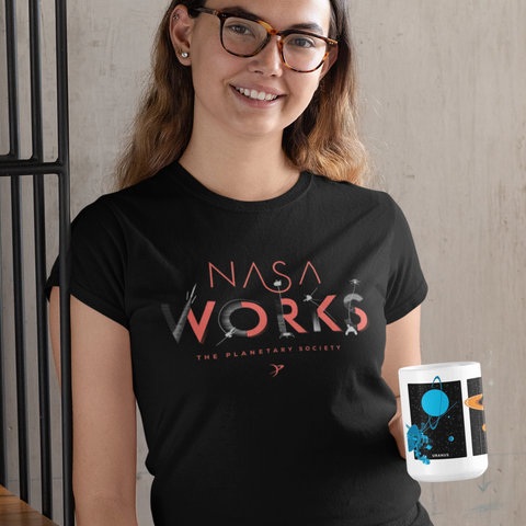 NASA Works Women Tee for The Planetary Society
