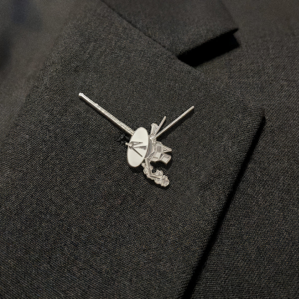 Voyager Vehicle Enameled Pin-1