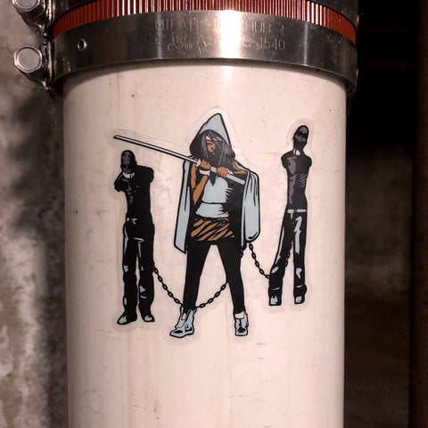 Michonne and Family Sticker Stickers Chop Shop