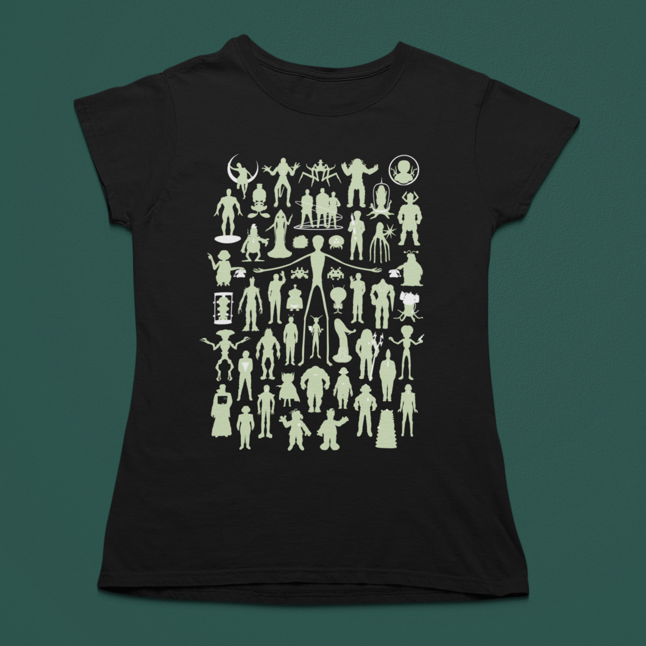 AlienWe (50 celebrity aliens) for Women T-Shirts Chop Shop