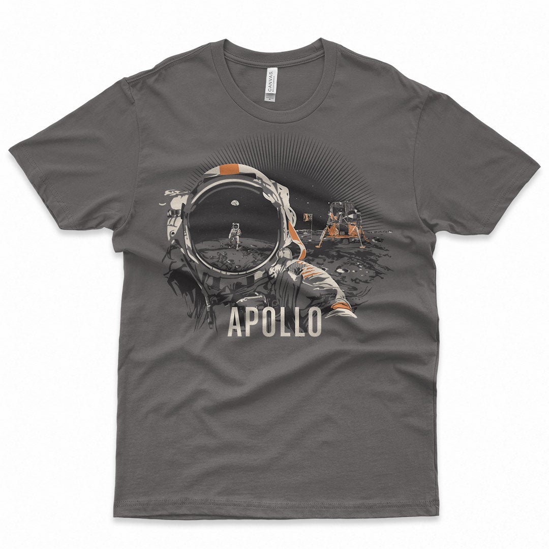 apollo dress shirt Apollo Mission T-shirt for Men MED / Asphalt