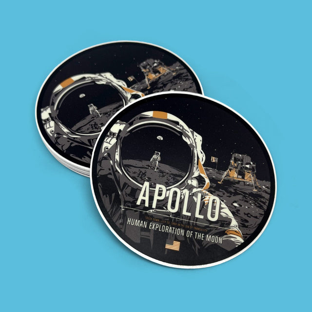 Apollo Sticker from The Giant Leaps in Space Series
