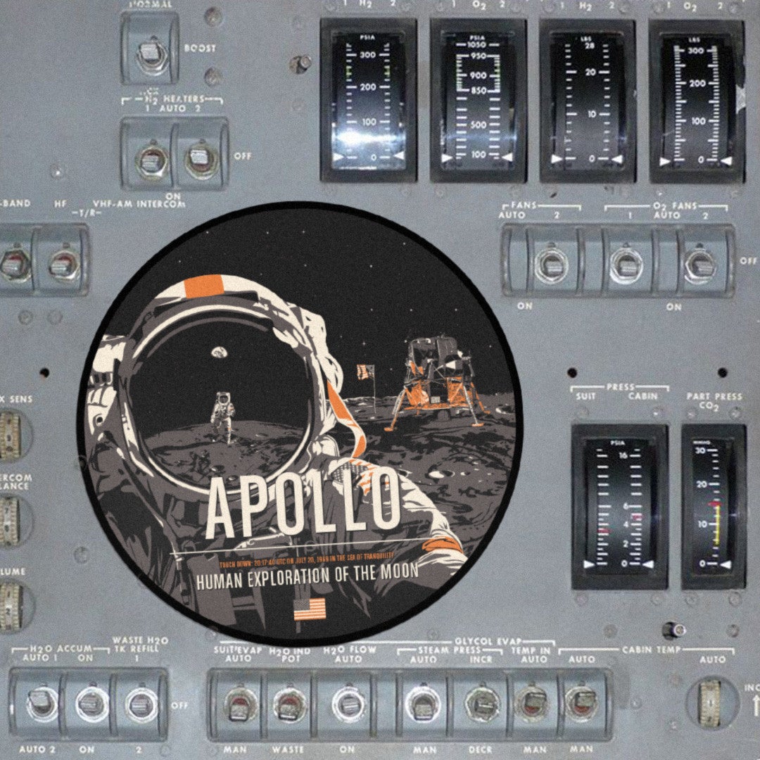 Apollo Sticker from The Giant Leaps in Space Series – chopshopstore