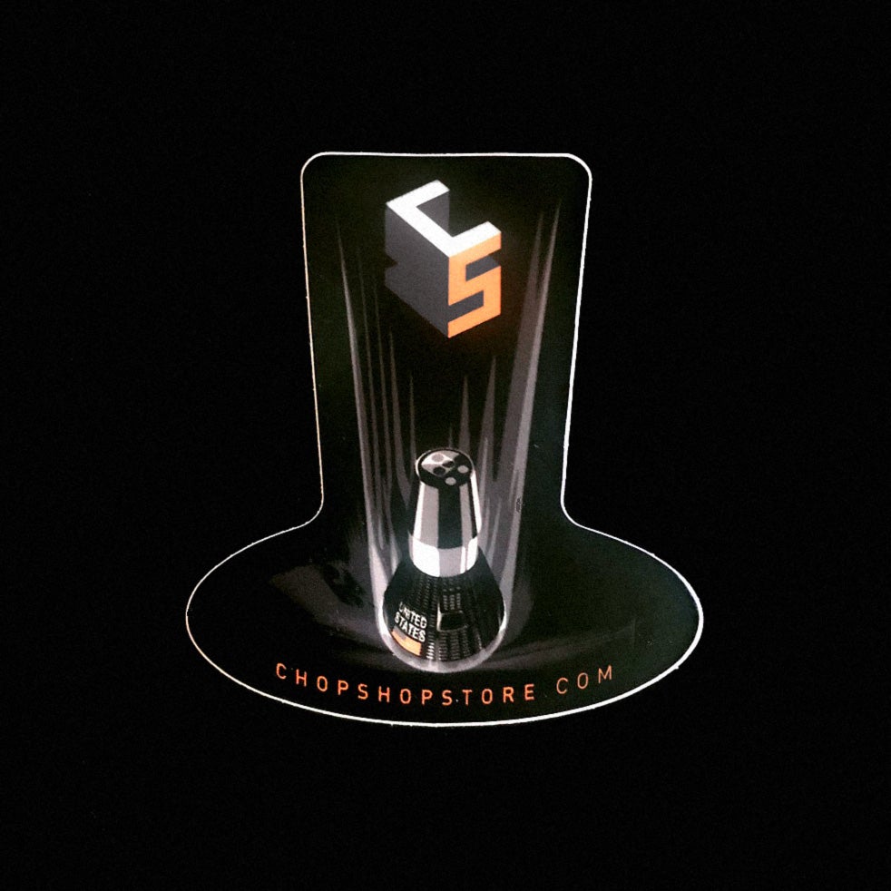Chop Shop Branded Gemini Re-Entry Sticker Stickers Chop Shop in Space