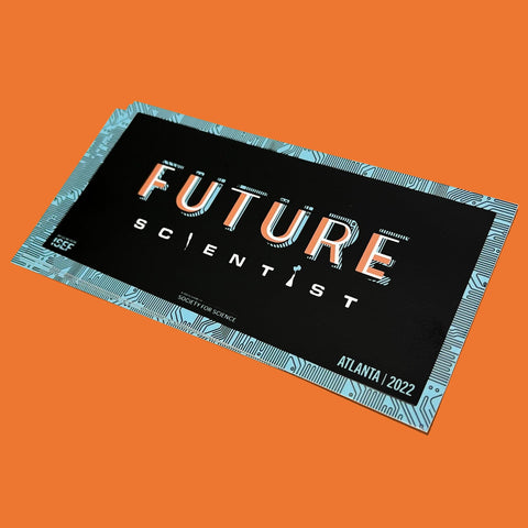 Future Scientist Bumper Sticker for ISEF 2022 Stickers Society for Science