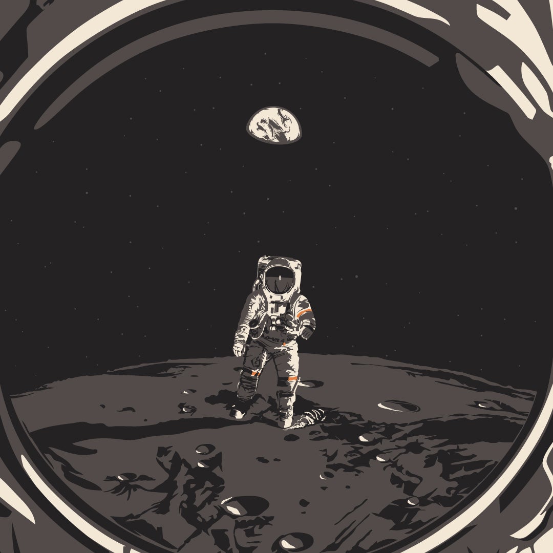 Giant Leaps in Space Poster Series Gift Sets Chop Shop in Space