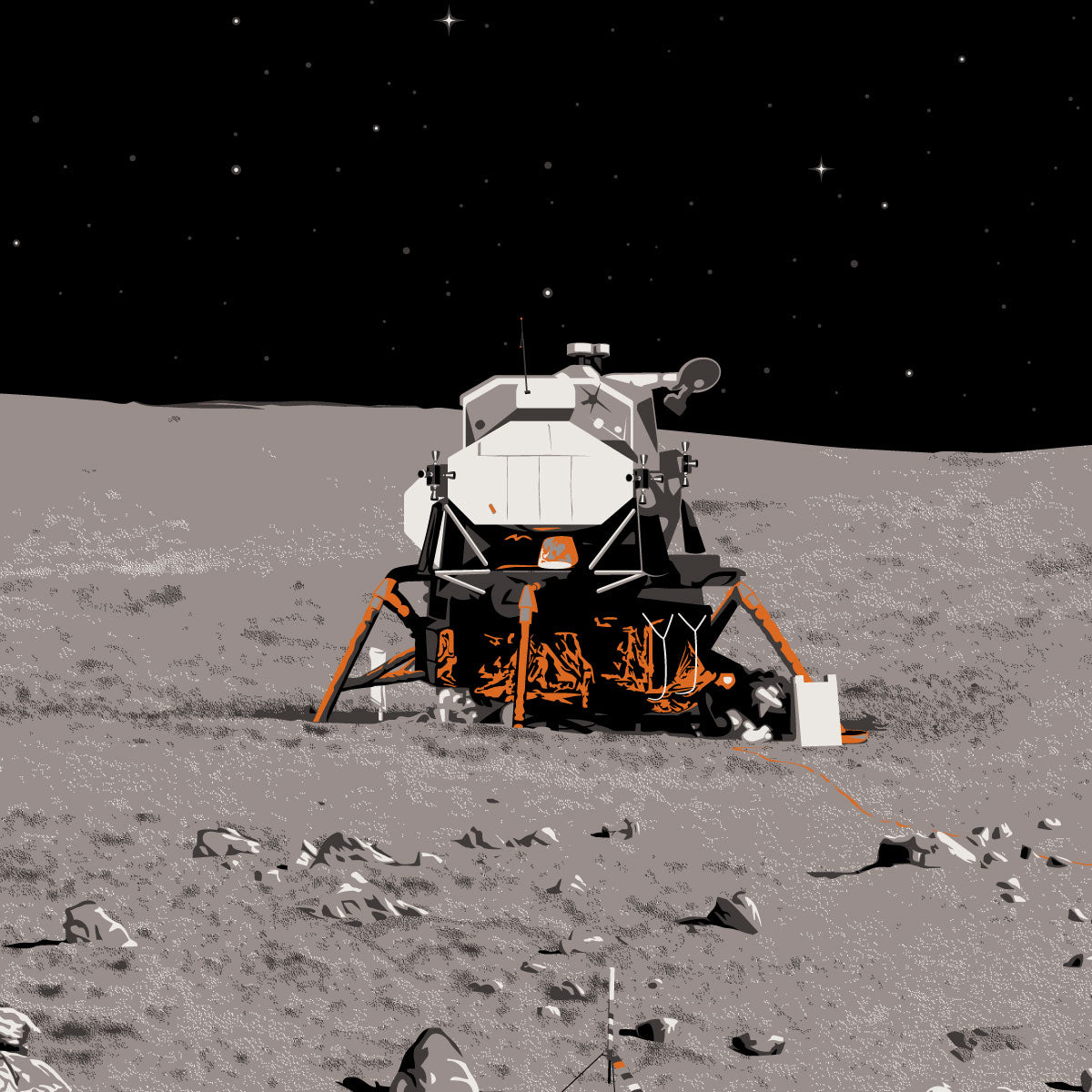 Project Apollo Featuring the Lunar Roving Vehicle-4