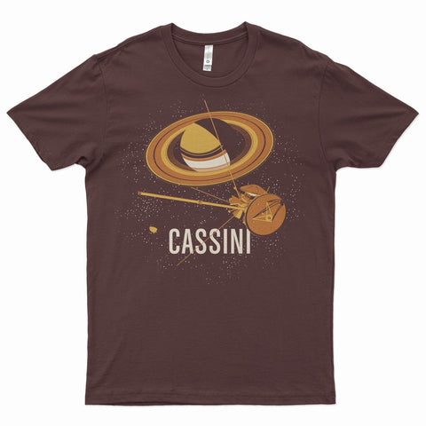 Cassini T-shirt for Men T-Shirts Chop Shop in Space