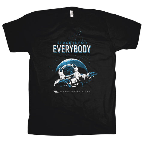 Space is For Everybody for Icarus Interstellar T-Shirts Icarus Interstellar