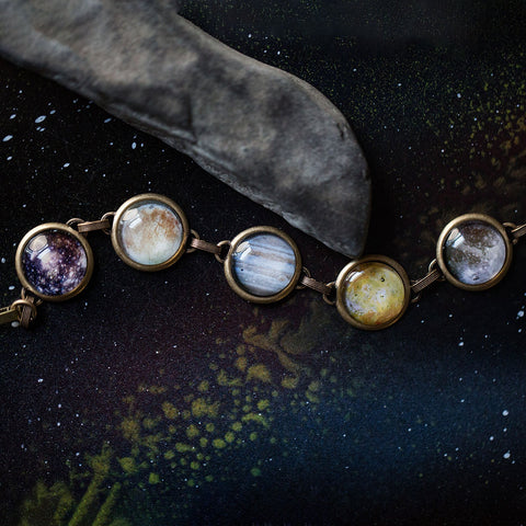 Galilean Moons of Jupiter Bracelet Jewelry Yugen Handmade