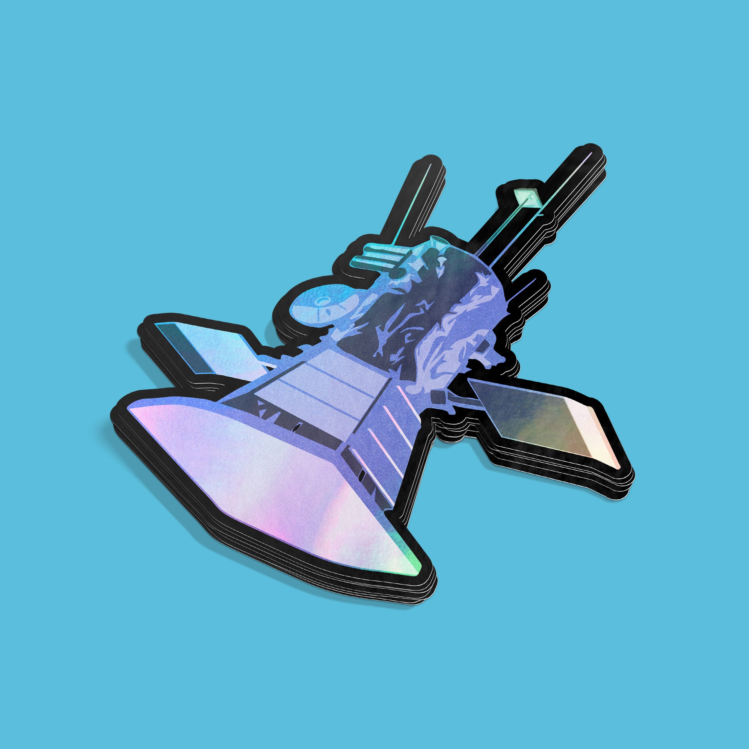 Current Missions: Parker Solar Holographic Style Sticker-1