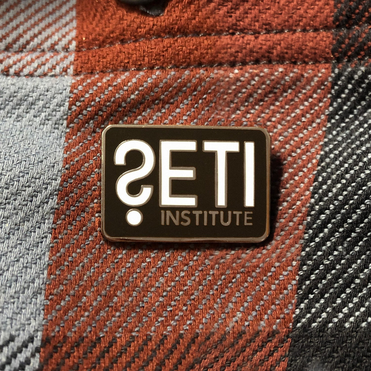 SETI Brand Enameled Pin – chopshopstore