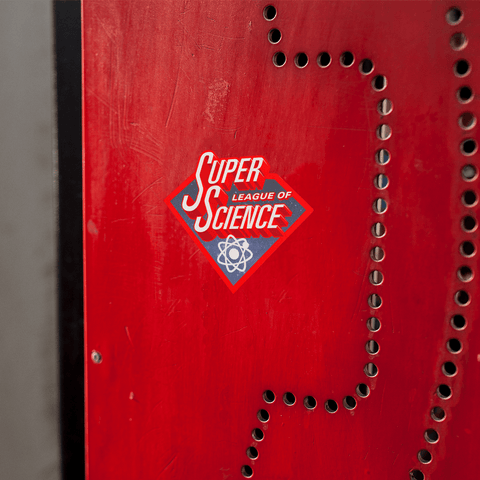 Super League of Science Stickers Stickers Chop Shop