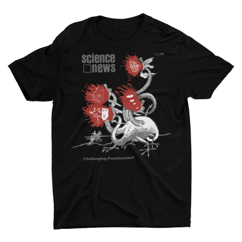 Pseudo Science Unisex Science News Tee Society for Science