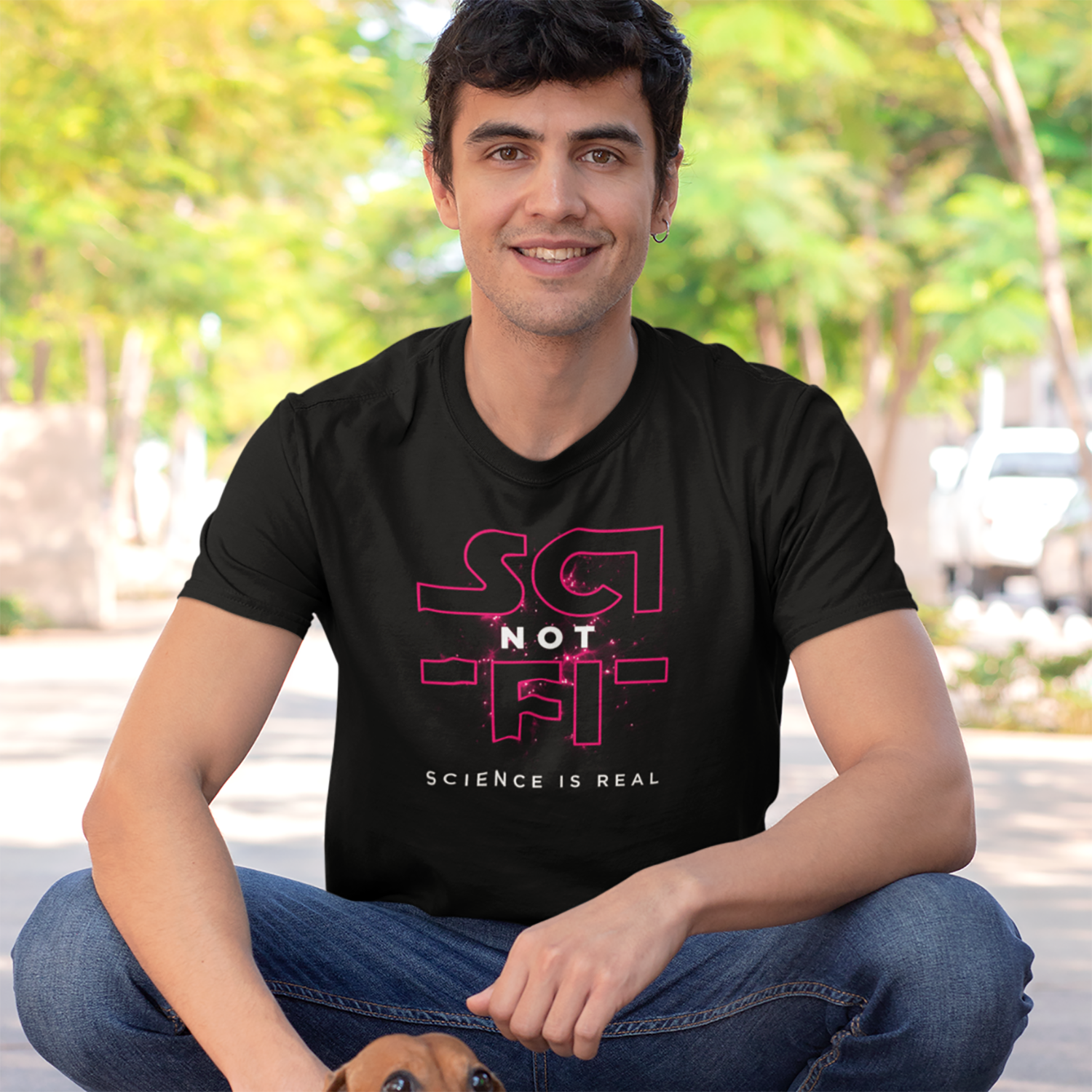 Sci Not Fi Unisex Tee-3