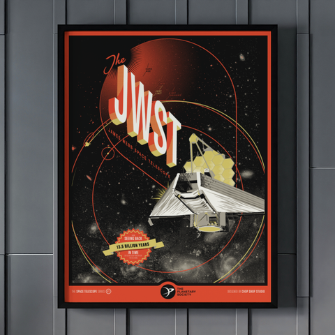 The JWST Print for The Planetary Society