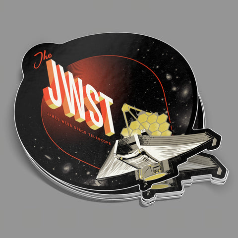 James Webb Space Telescope Sticker Stickers Chop Shop in Space