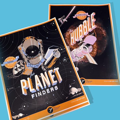 The Planet Finders Print for The Planetary Society