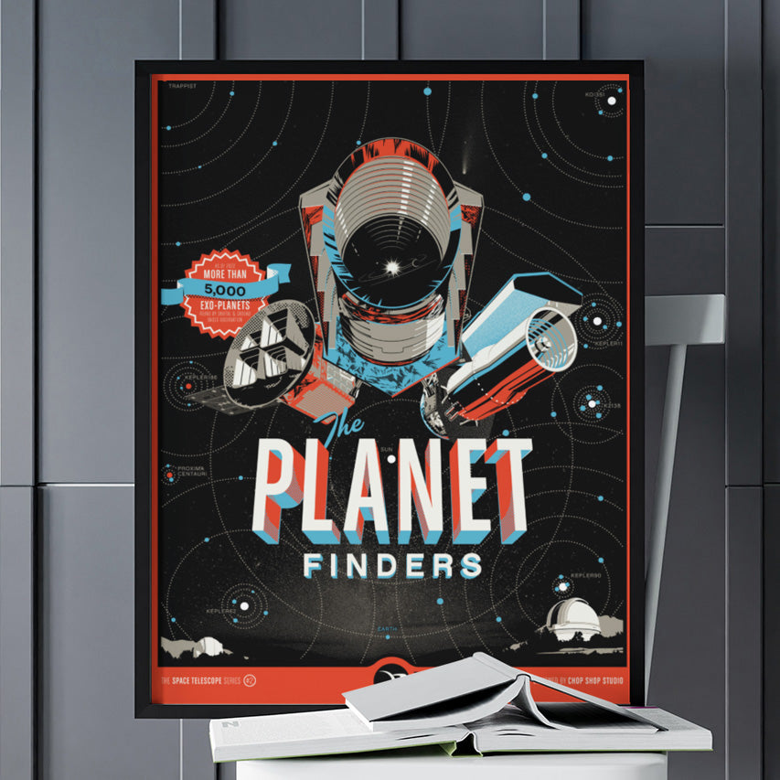 The Planet Finders Print for The Planetary Society