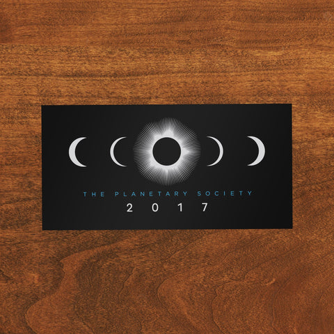 Eclipse 2017 Bumper Sticker Stickers The Planetary Society