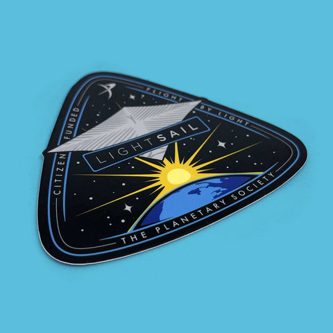 LightSail Mission Sticker Stickers The Planetary Society