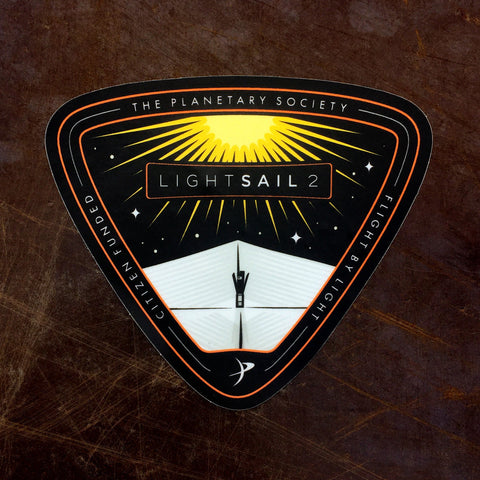 LightSail 2 Mission Sticker Stickers The Planetary Society