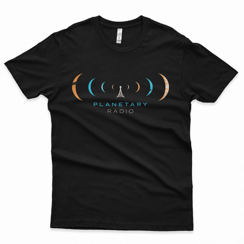 Planetary Radio Tee for Men T-Shirts The Planetary Society