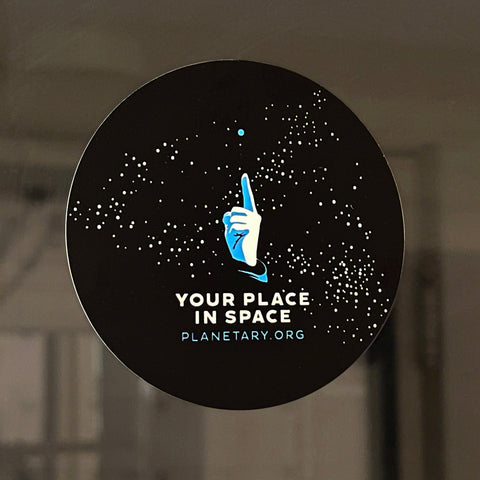 Your Place In Space for The Planetary Society Stickers The Planetary Society