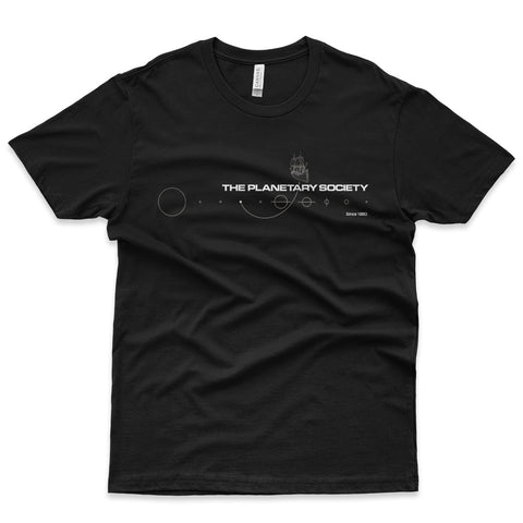 Planetary Society Original Clipper Logo for Women T-Shirts The Planetary Society