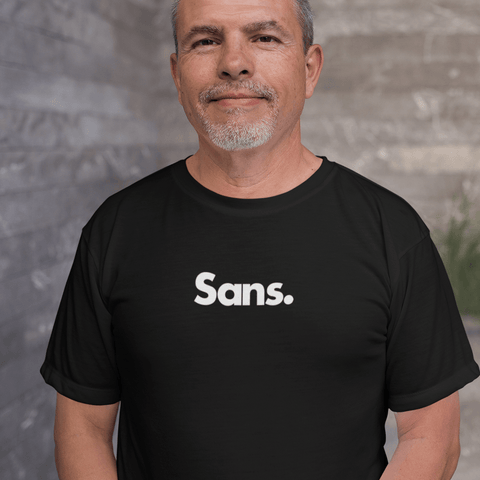 Sans T-shirt T-Shirts Typography Shop